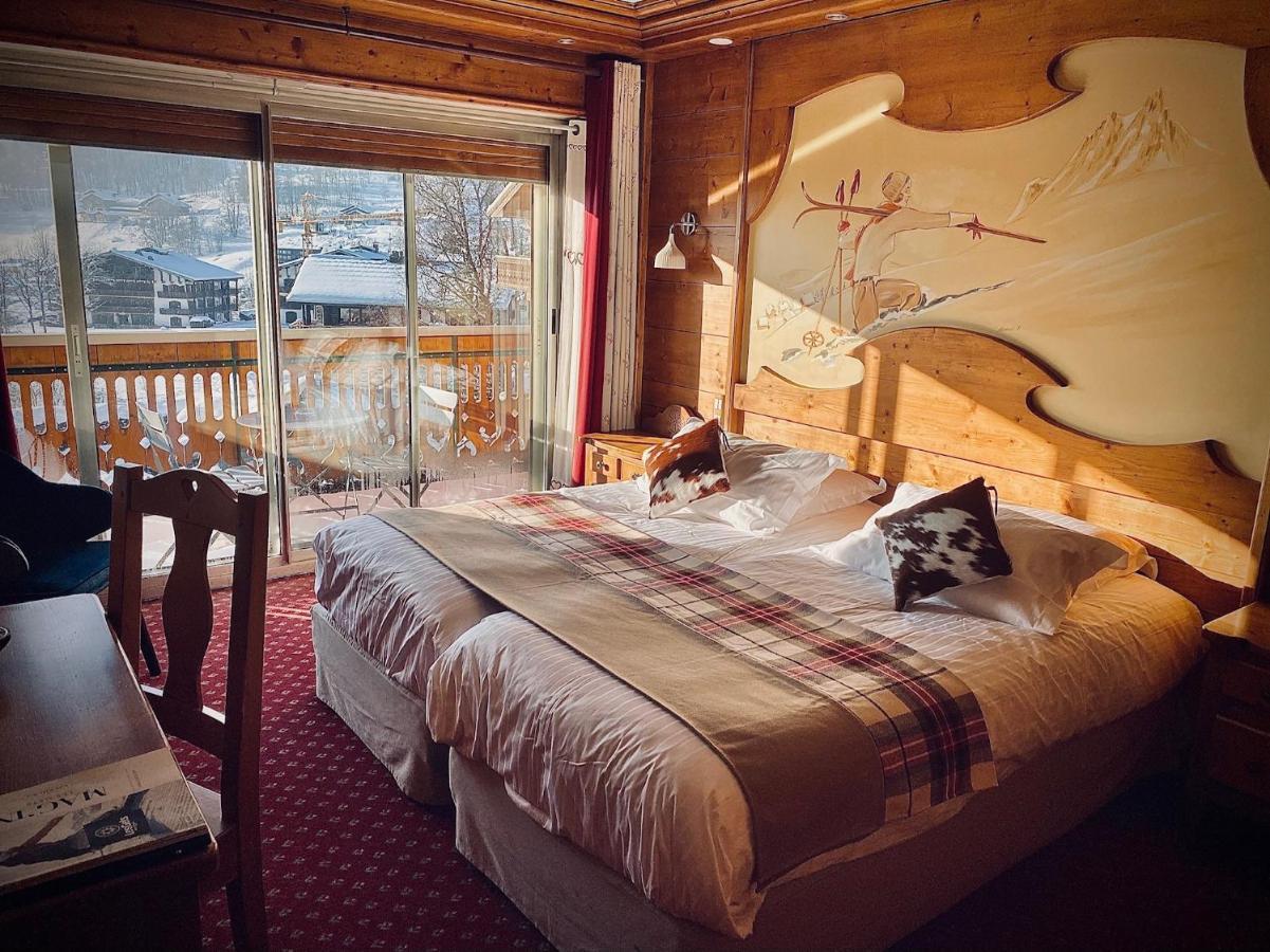 Hotel Le Labrador 1971 Les Gets Bagian luar foto