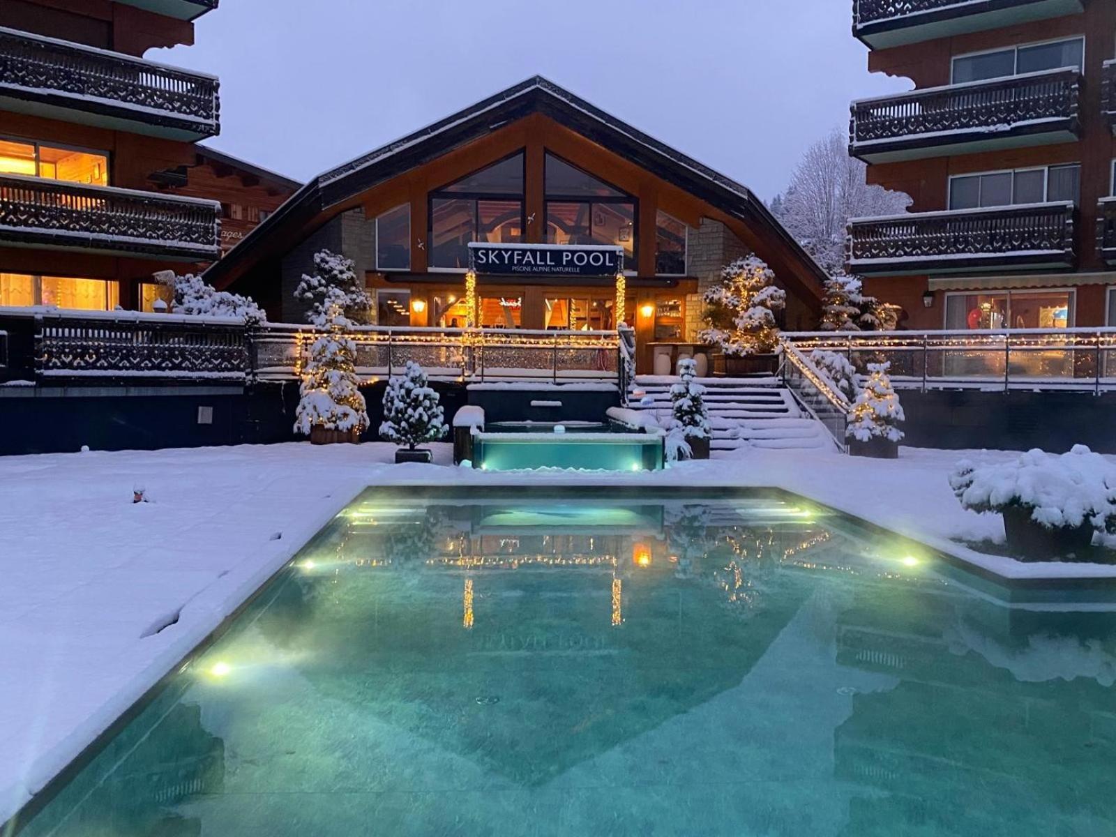 Hotel Le Labrador 1971 Les Gets Bagian luar foto